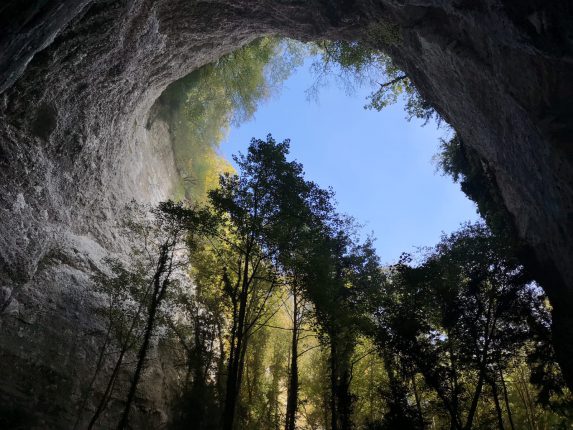 carrière et ciel